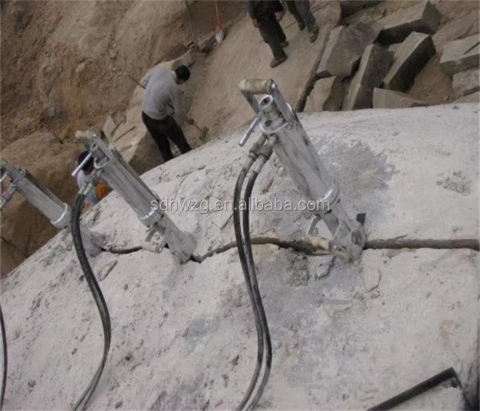 Hydraulic Rock Splitting Tools/ Stone Splitters/ Wedge for Splitting Stone