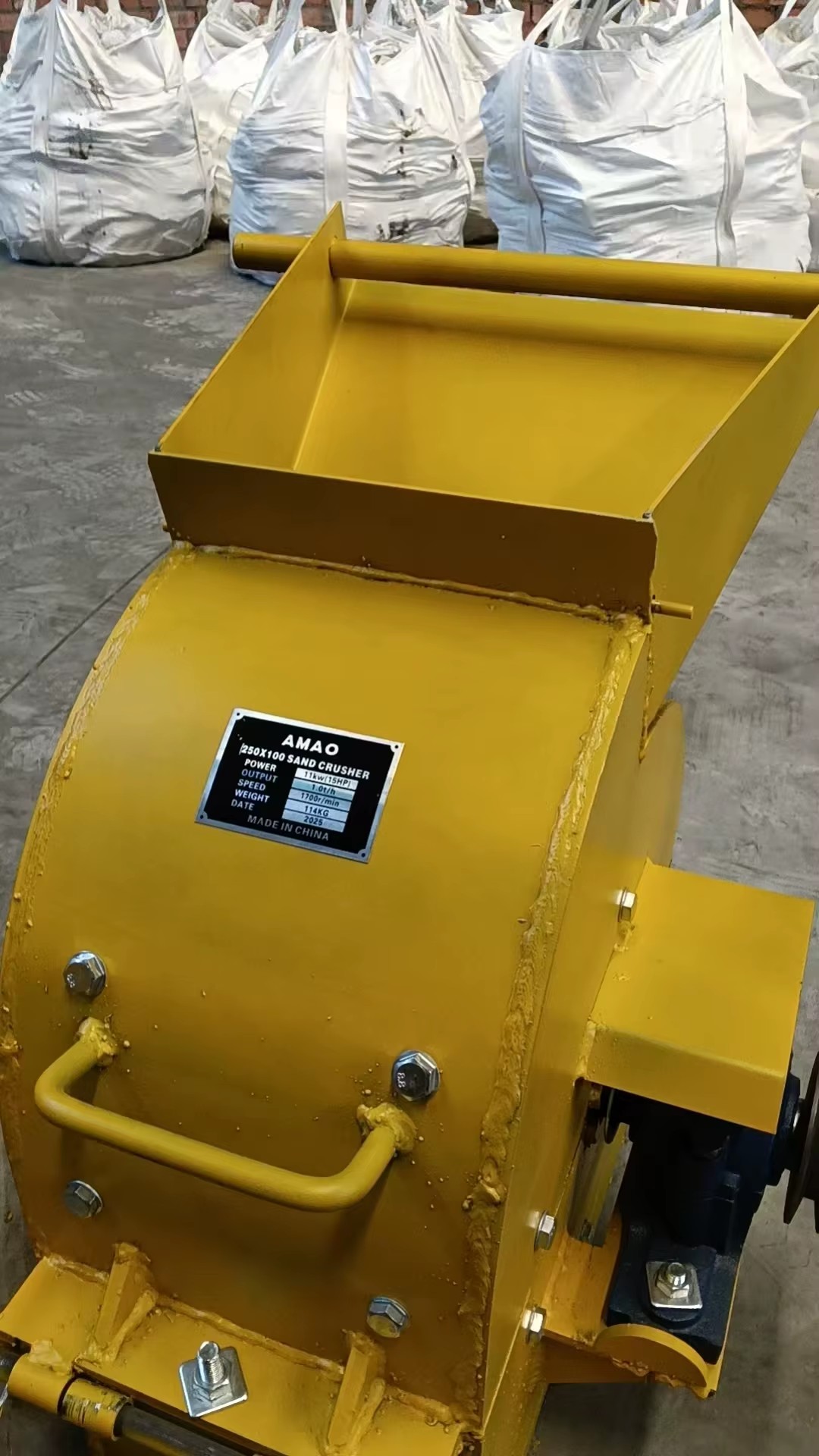 Mini Hammer Crusher Gold Machine Sand Crusher for Gold Mining Efficient Rock Splitter