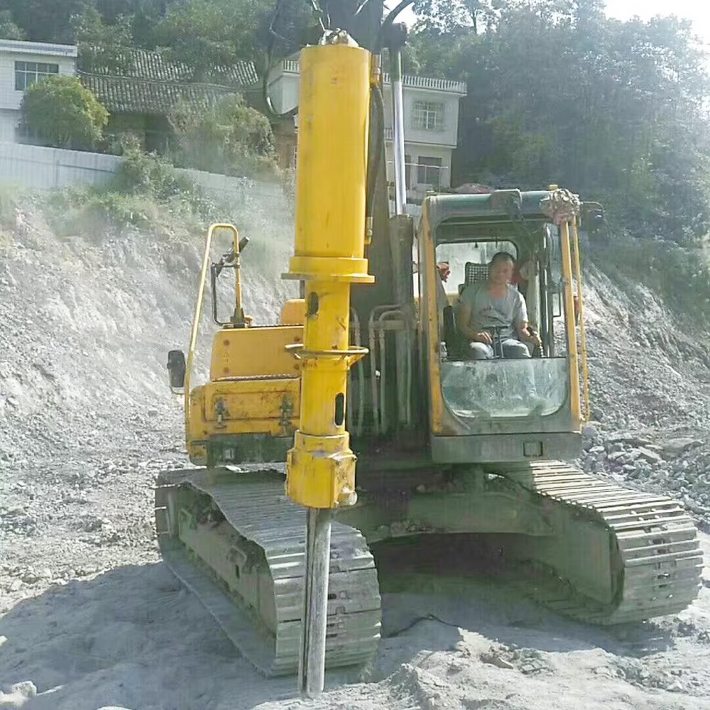 Excavator Mounted Driven Fully Hydraulic Stone Splitting Machine