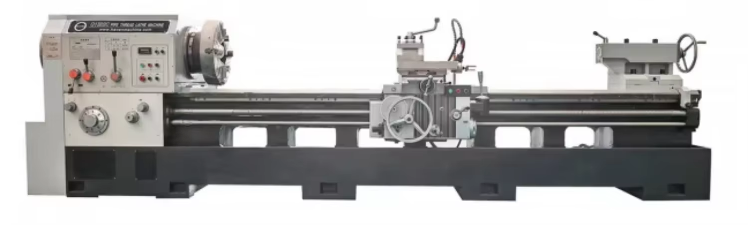 Q13 Pipe Threading Lathe for Oil Drill Pipe Machining