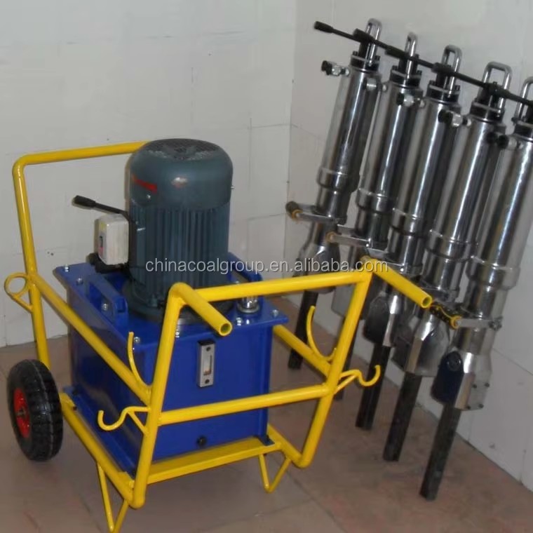 Handheld Hydraulic Darda Same Working Way Stone Rock Splitting Splitter for Sale