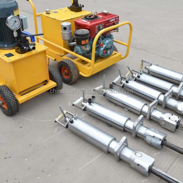 Handheld Hydraulic Darda Same Working Way Stone Rock Splitting Splitter for Sale