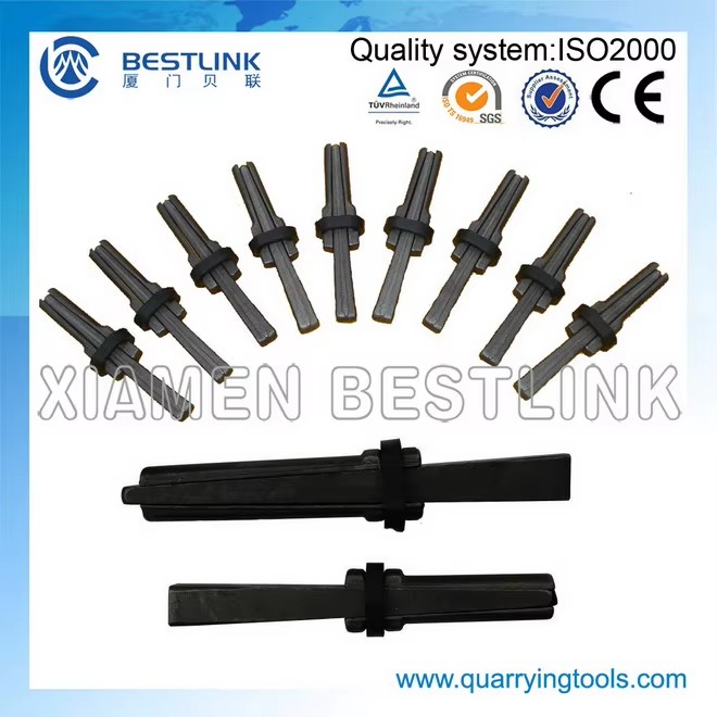 Factory Sale Hand Stone Splitter Feather Pair & Wedges