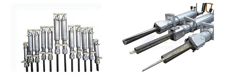 Best Diesel Electric Gasoline Hydraulic Rock Splitter With Steel Aluminum Darda C12 Guns Rock Drill