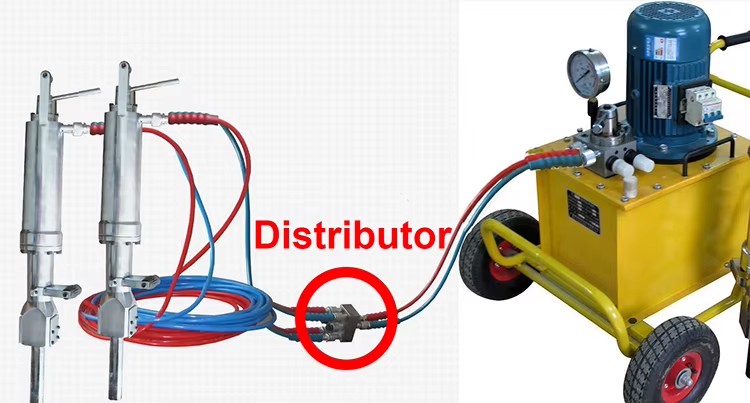 Best Diesel Electric Gasoline Hydraulic Rock Splitter With Steel Aluminum Darda C12 Guns Rock Drill