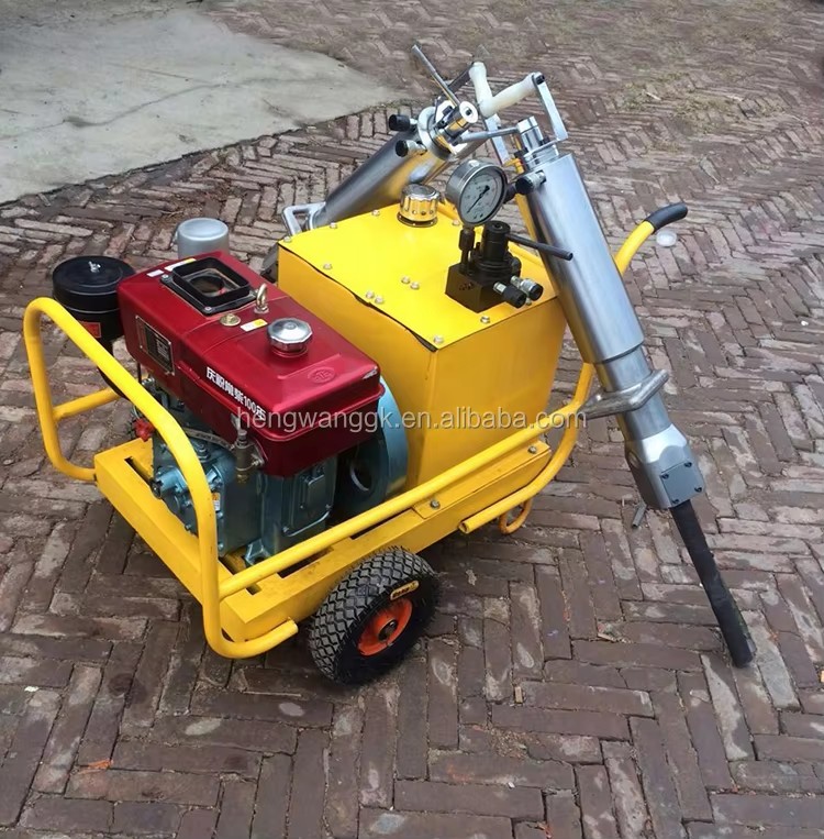 Darda Hydraulic Rock Splitter Cylinder C12(N) With diesel Engine