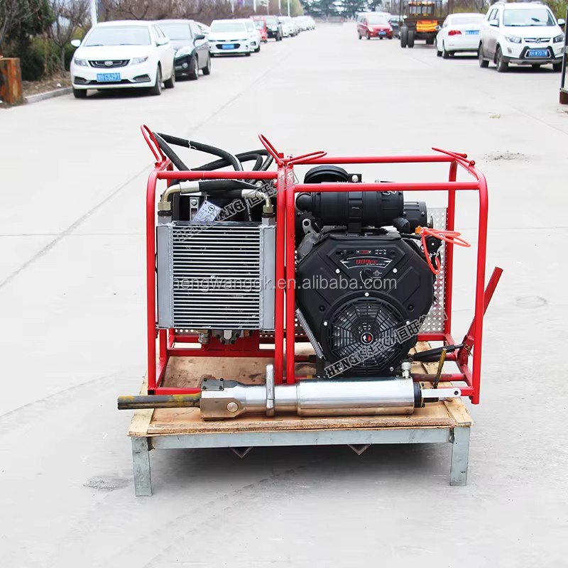 Portable Rock Splitter 800T Hydraulic Stone Splitting Machine
