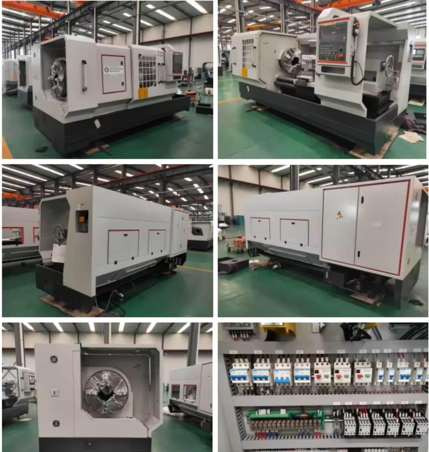 QK Series Pipe Threading Lathe with 550mm &600mm Wide Guideway