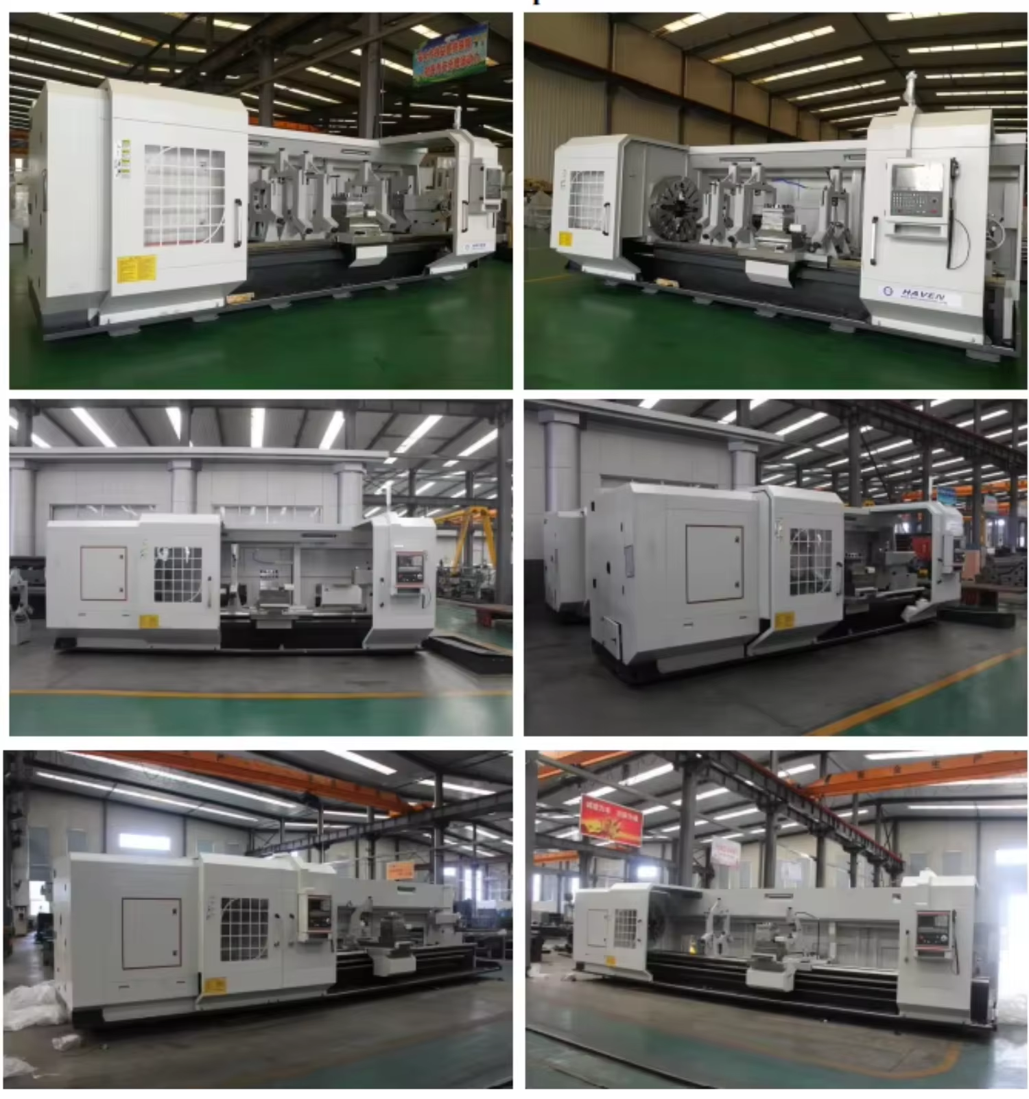 QK Series CNC Pipe Threading Lathe for Petroleum Drill Pipe,550mm&600mm Optional Guideway