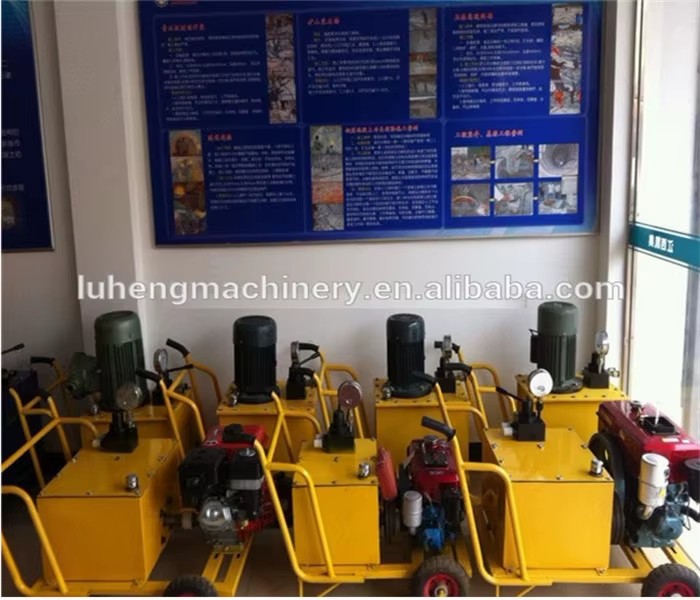 Low Priced Model 450 Hydraulic Rock Splitter for Darda Application with Pump As Core Component