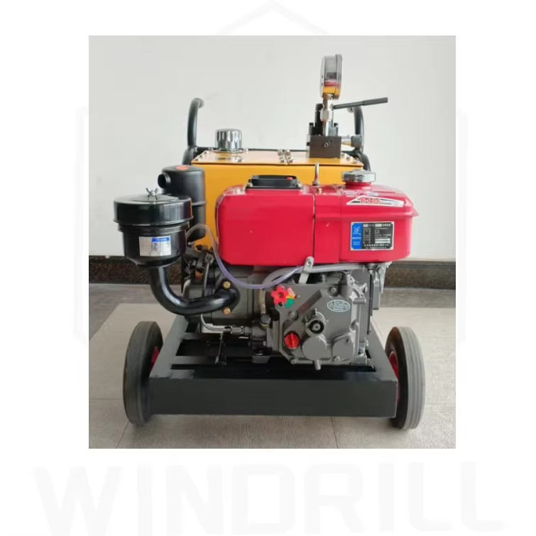 Hydraulic Splitter Diesel Controlled Splitting Machine Durability diesel Demolition Equipment