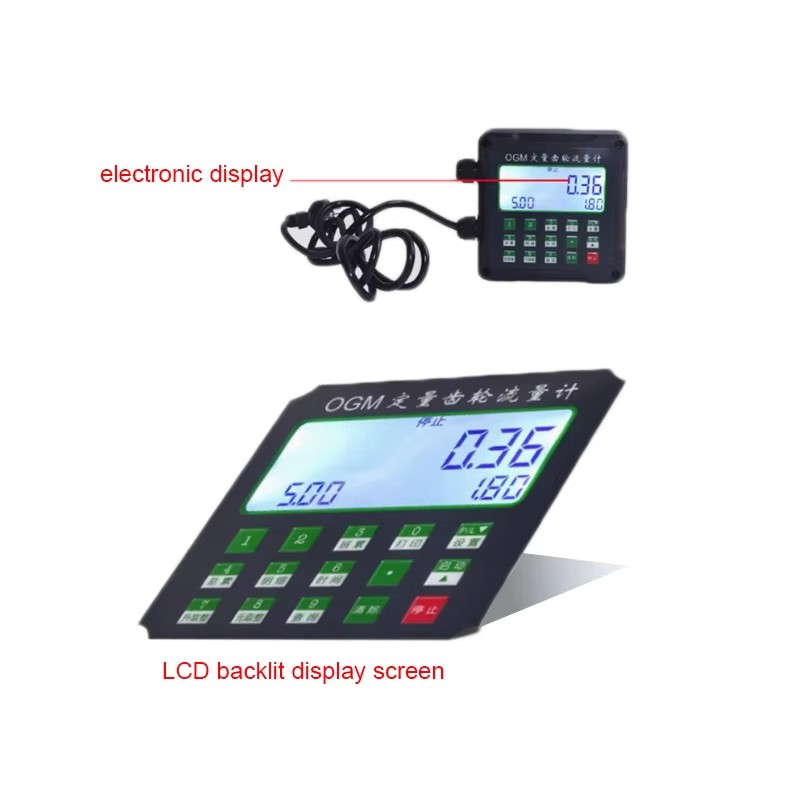 New Design OGM Preset Flow Meter High Precision Urea Flowmeter Quantitative Pricing Chemical Anti-corrosion Meter
