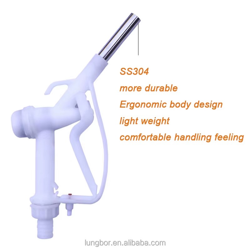 Manual Nozzle Stainless Steel Spout Manual Nozzle for DEF Dispenser Filling Gas Station Equipment DEF Nozzle