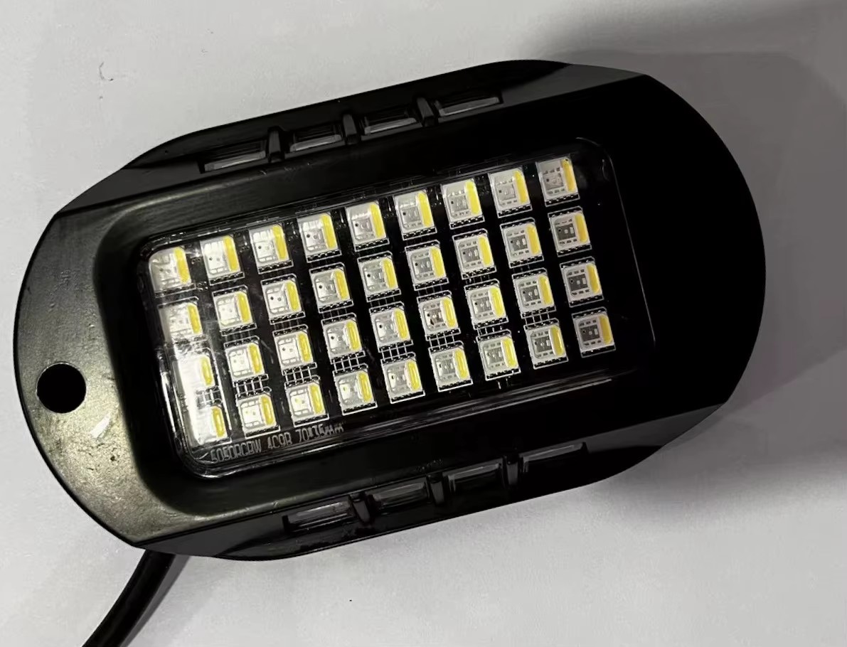 Car Accessories Rock Light Kit High Power 4-in-1 Chips Rock Truck Light 44LED RGBW Rock Lights