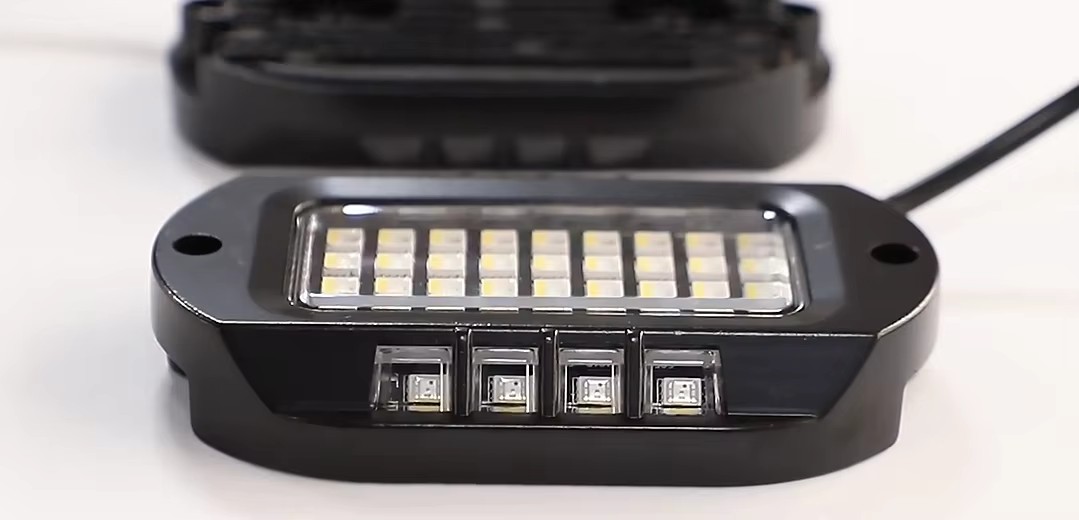 Car Accessories Rock Light Kit High Power 4-in-1 Chips Rock Truck Light 44LED RGBW Rock Lights