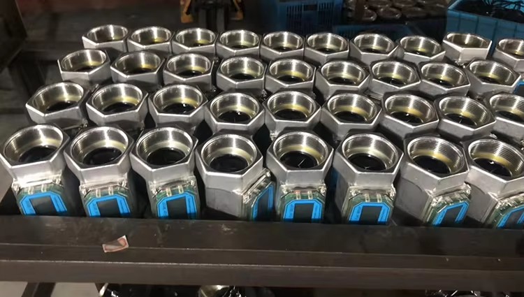 Customizable OEM LCD Digital Inline Turbine Flowmeter Liquid Water Flow Meter Digital Flowmeter