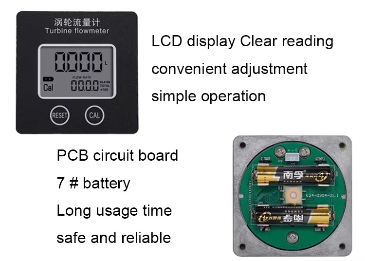 Hot Selling New Products Electronic Turbine Flowmeter/Digital Diesel Fuel Gasoline Flow Meter/ Liquid Flow Meter