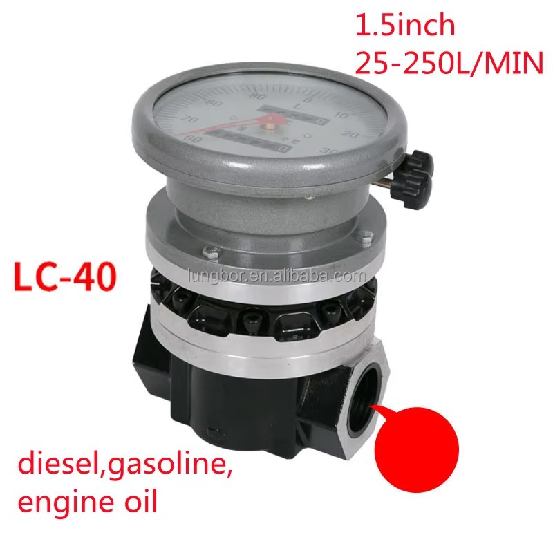 Oval Gear Flow Meter/fuel Meter diesel LC/liquid Control