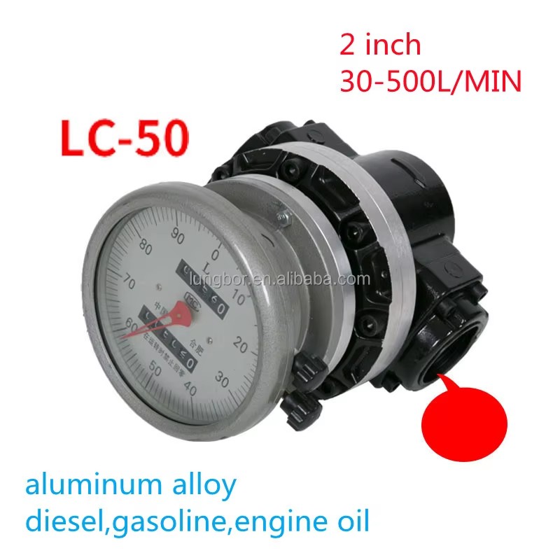 Oval Gear Flow Meter/fuel Meter diesel LC/liquid Control