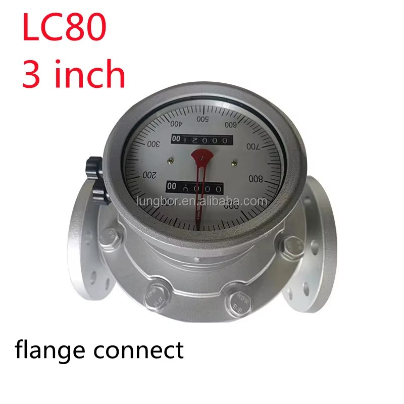 Oval Gear Flow Meter/fuel Meter diesel LC/liquid Control