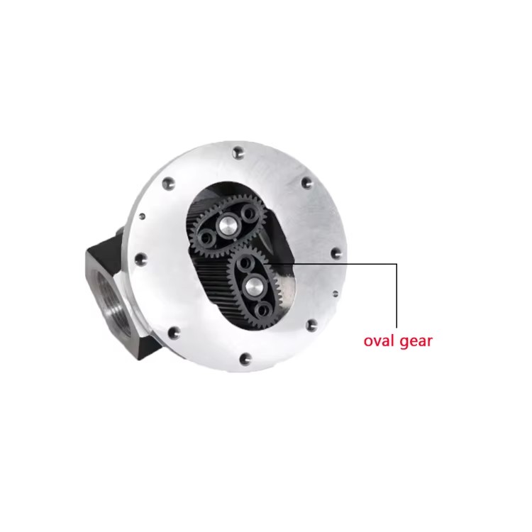 Aluminum Alloy Variable Area Petroleum Flowmeter OGM Flowmeter Mechanical Elliptical Gear Liquid diesel Flowmeter