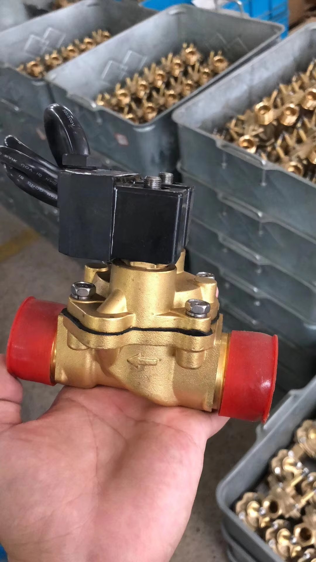 304 Stainless Steel Solenoid Valves Normally Closed Brass 2W Water Valve 220V 24V DN15 DN25 DN40 DN 50