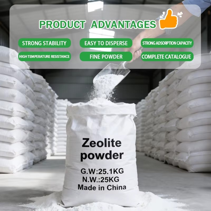 4A Zeolite Powder High-Whiteness Zeolite Soap Powder Strong Adsorption Ultra-Fine Ultra-White Free Samples