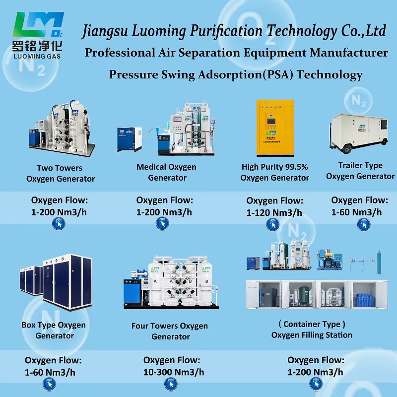 Factory Directly Supply 99.5% Gas Generation Equipment Modern Design Plant for Sale PSA Oxygen Generator