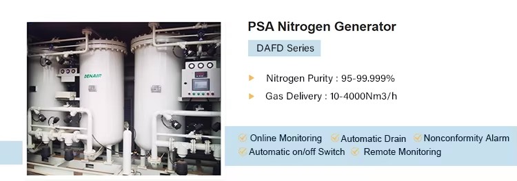 High Purity Nitrogen Gas Generation Equipment Factory