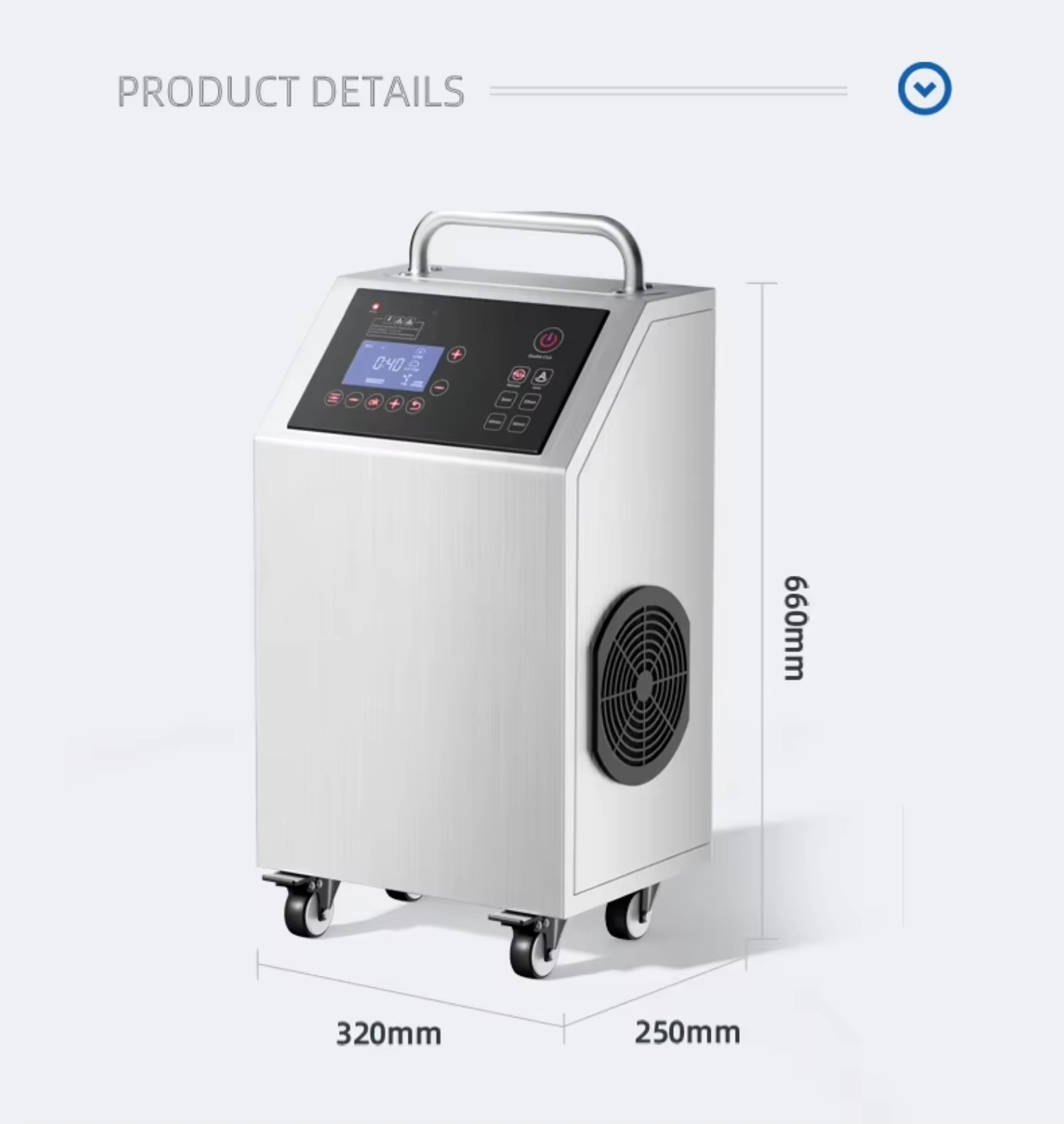 Industrial Ozone Generator Ozone Gas Equipment for Water Treatment Disinfection & Oxidation