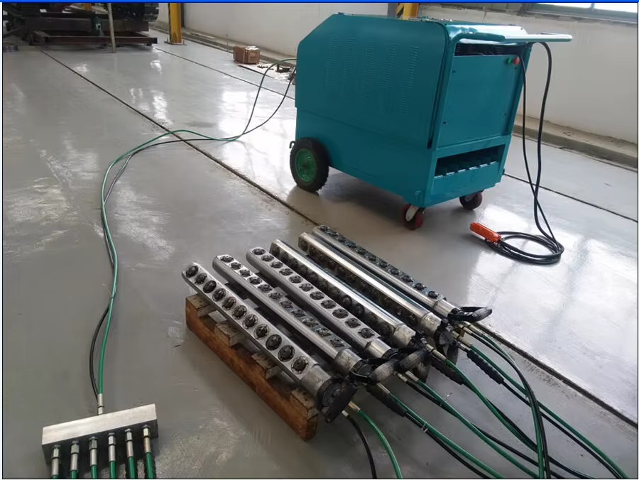 Professional 90mm Soundless Blasting Piston-Powered Hydraulic Rock Splitter for Sale