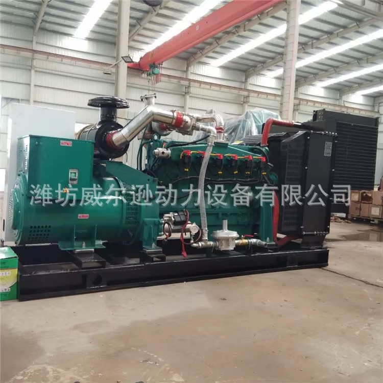 Weifang Gas Generator Set 20 30 50 75 100 120 150kw Natural Gas Biogas Three Phase