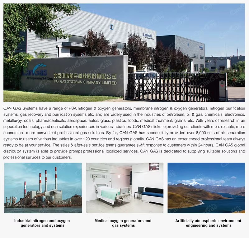 High Performance Nitrogen Generator Air Separation System Industrial Gas Generation Equipment