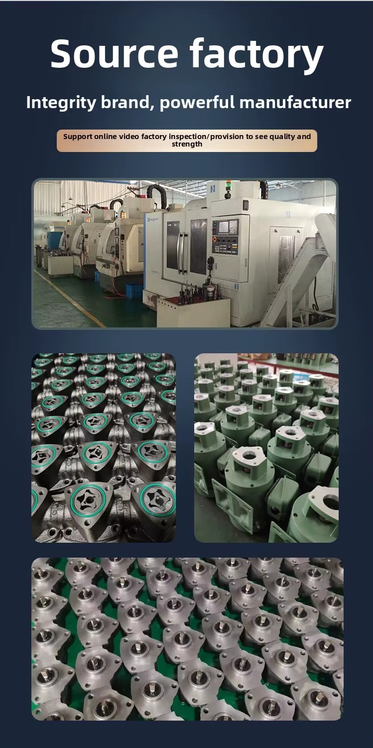 Large Flow Hydraulic Oil Pump for Wind Power Dk4-12/16-25 with High & Low Temperature Circulation Capabilities 750W Pump Head