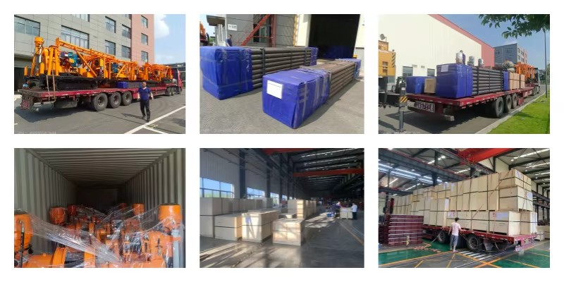 XY-2 Portable Rock Core Drilling Rig with Diesel Engine Gearbox and Bearing Essential Components Including Pump Motor Gear