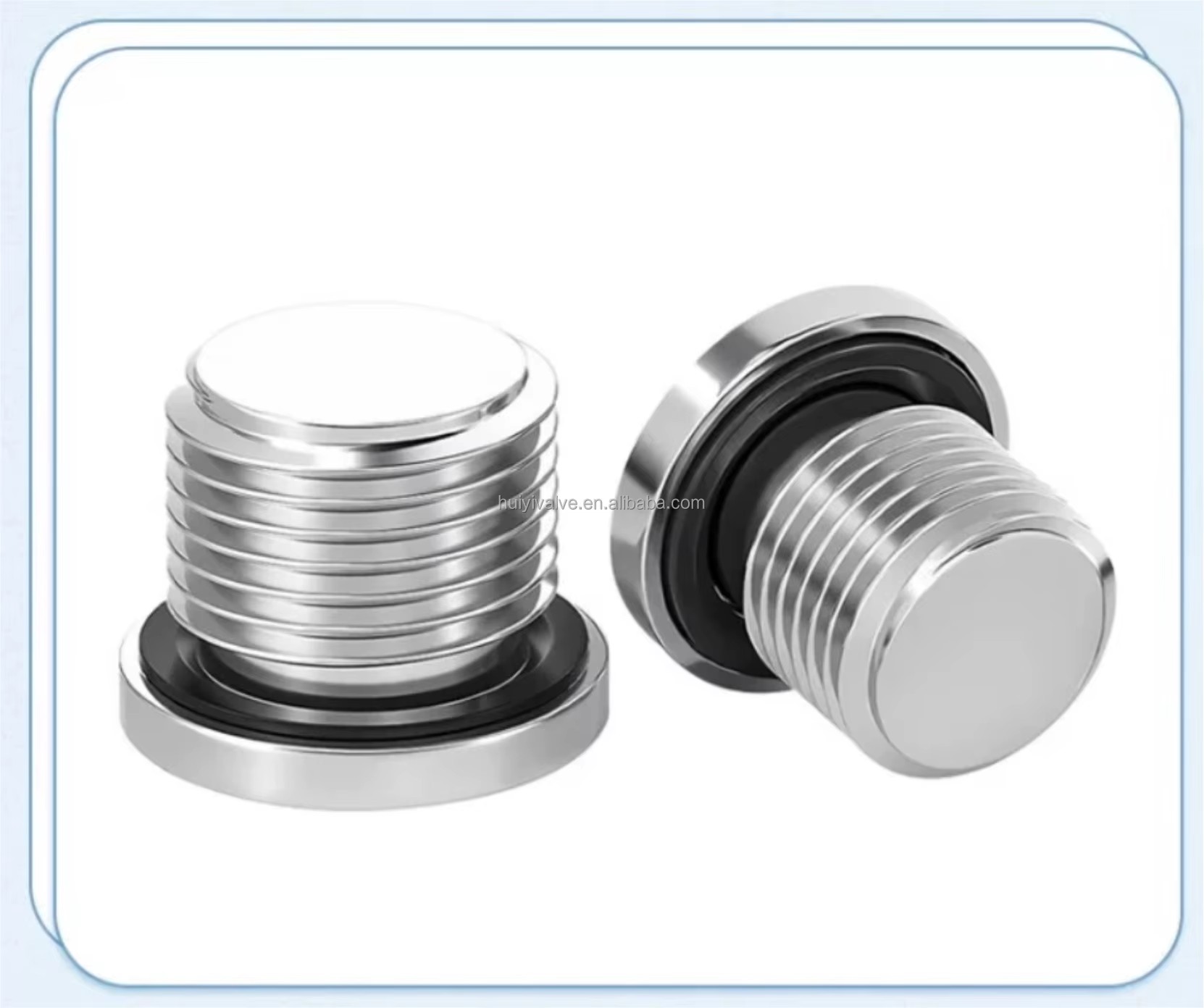 BSP Male Hollow Hex Plug Stainless Carbon Steel Hydraulic Pipe Fitting Adapter for NPT/Metric Thread Systems