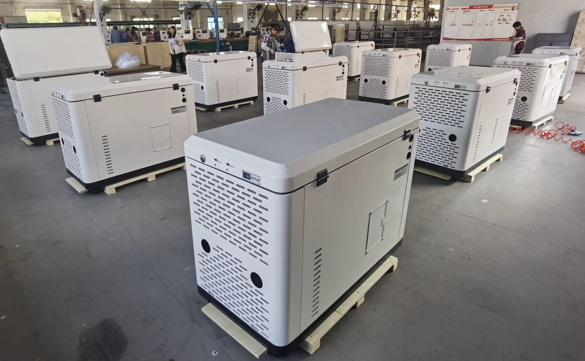 SLONG BRAND 8kW Quiet Natural Gas Generator: Reliable Residential Backup Power with Single Cylinder Air Cooled