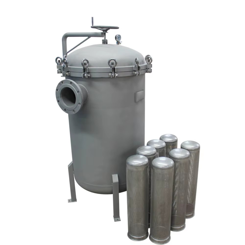 Factory Price Water Purification Device Stainless Steel Bag Filter Housing