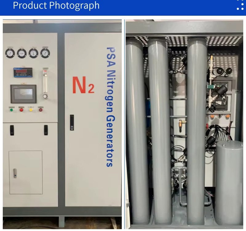 Automobile Vacuum Liquid Nitrogen Gas Generator Inflation Device with Pump Gearbox Gear Laser Cutting Charger