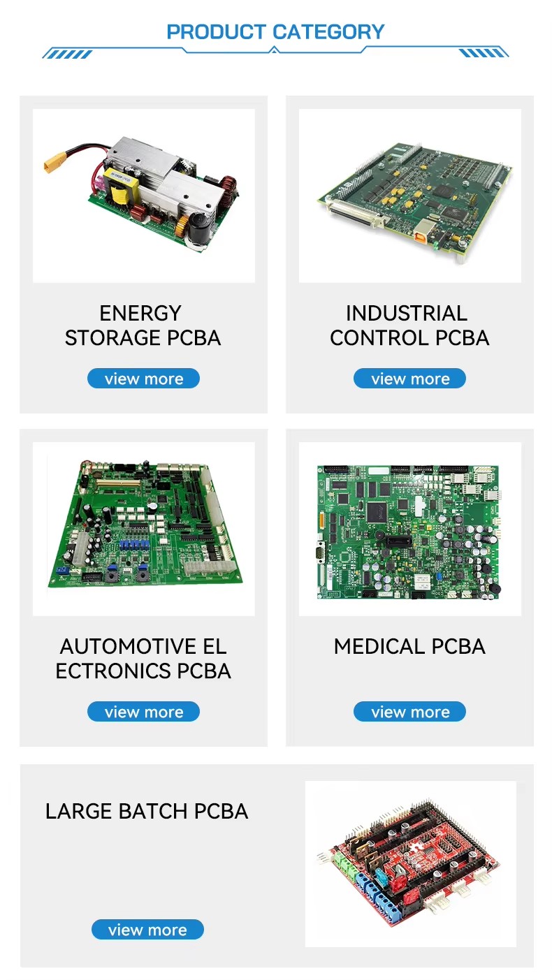 Low Power Consumption for Energy Saving Industrial Equipment Industrial Control Through-Hole PCBA Assembly