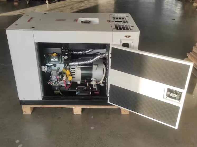 10kw 15kw 20kw Silent Natural Gas Generator Remote Start DC Electric Start Portable LPG Biogas Generator