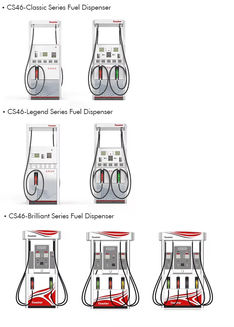 Dual Nozzle Fuel Dispenser Multi-Product Gasoline Diesel Pump Intelligent Explosion-Proof Gas Station Equipment OIML Certified