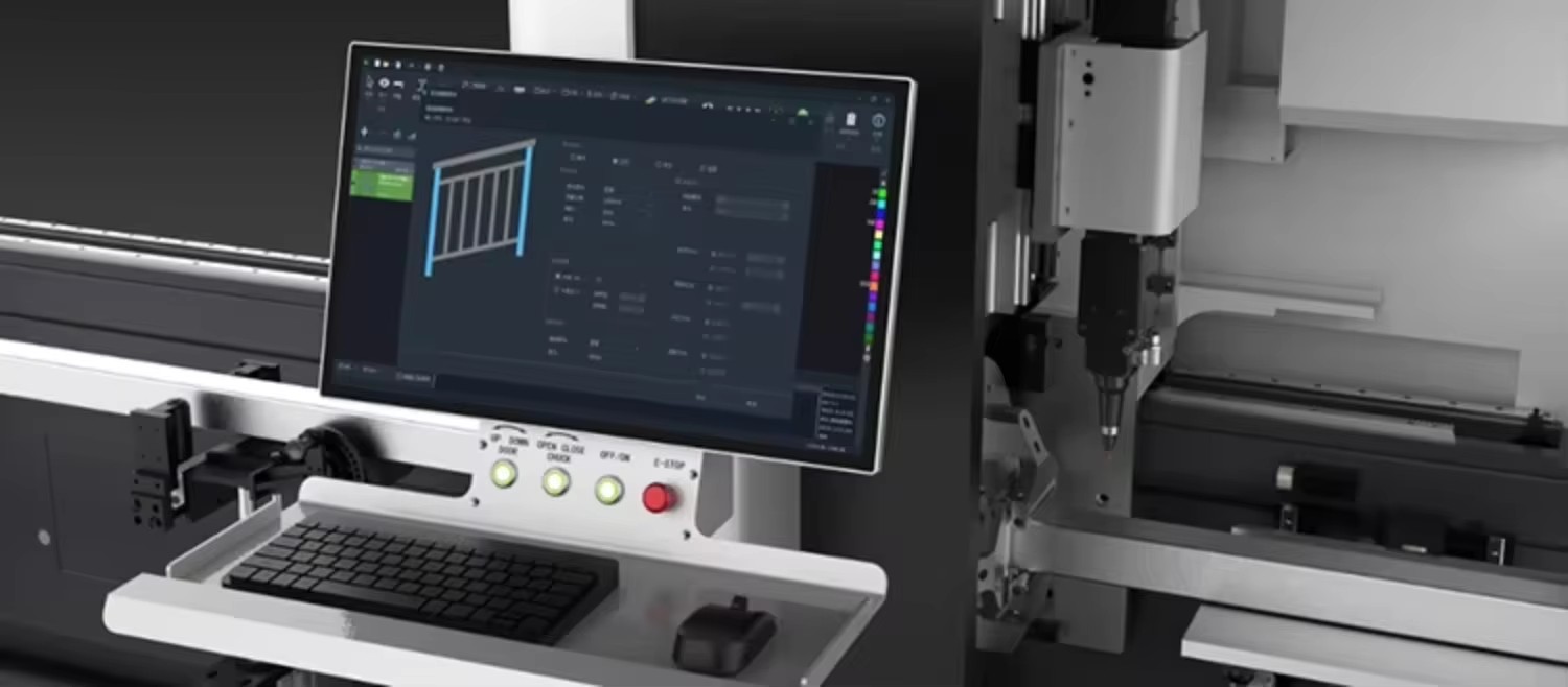 Q7-16-6000W Two-Chuck Automatic Feeding Gantry Type Pipe Laser Cutting Machine for Brass & Stainless Steel New Easy to Operate