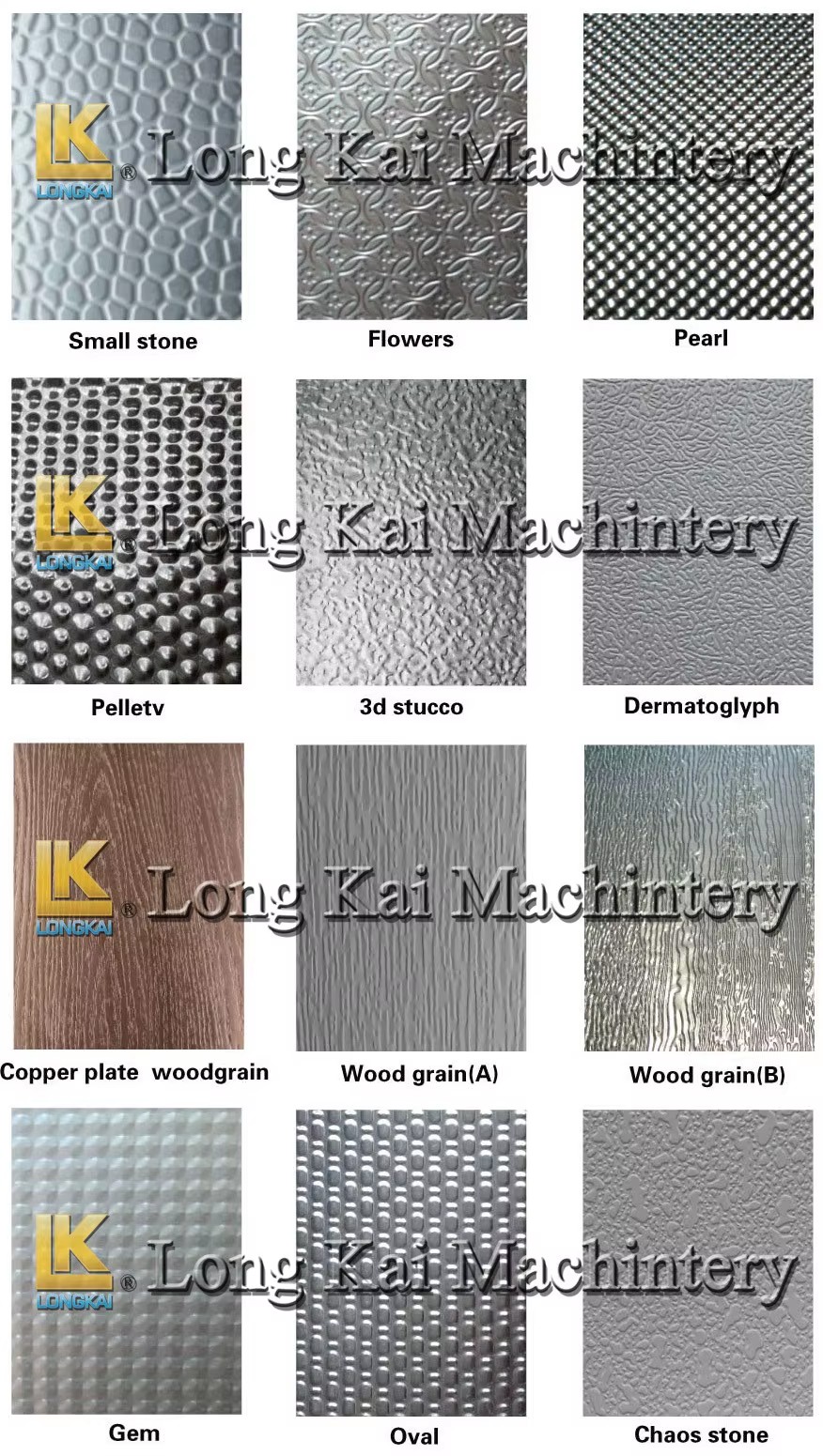 Coil Embossing Machine Line for PPGI GL Aluminum Stainless Steel