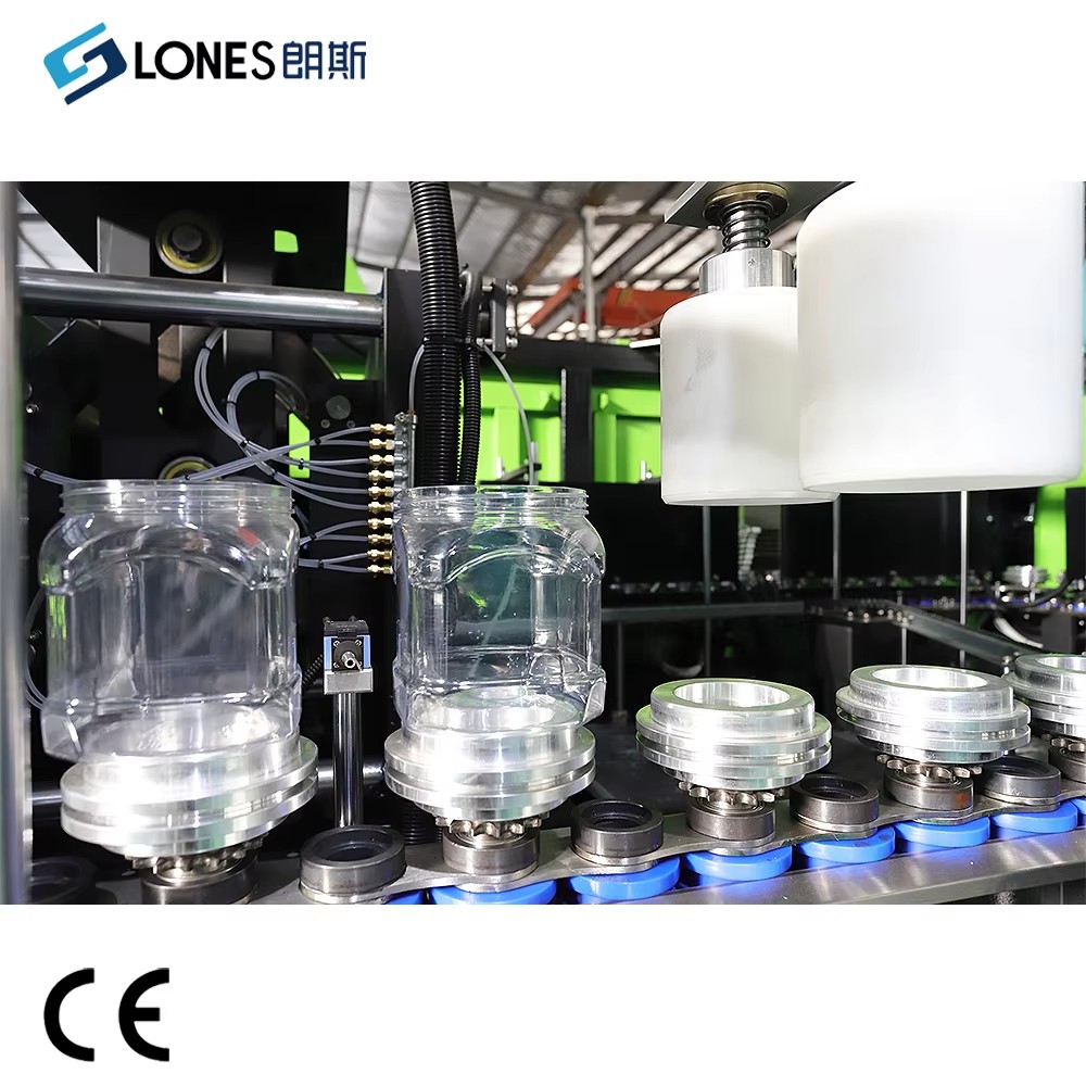 Optimized Bottle Molding Machine for PP/PET Materials High Low Downtime Automatic Fault Diagnosis 40% Less Conventional