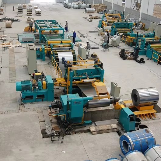 Stainless Steel Ore Painted Color Steel Galvanized Steel Coil Roll Slitting and Cut to Length Machine