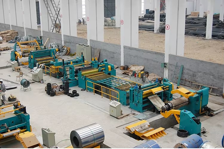 Stainless Steel Ore Painted Color Steel Galvanized Steel Coil Roll Slitting and Cut to Length Machine