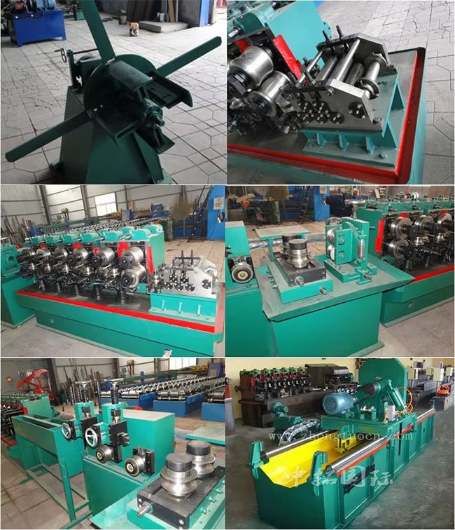 Stainless Steel Pipe Welded Roll Forming Machine, Machine to Make Square Tube
