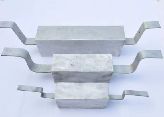 Marine Vessel Cathodic Protection Sacrificial Zinc Anode