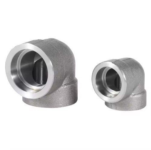ASME B16.11 SS 304 316 3000lbs 1/2" Forged Pipe Fittings SW 90 Degree LR Socket Weld Elbow